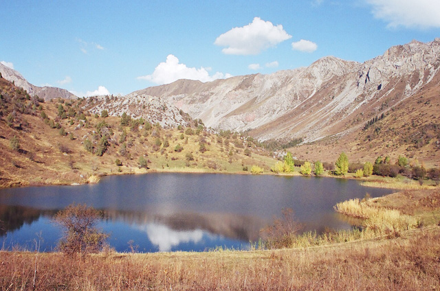 One of lakes in Sary-Chelek area